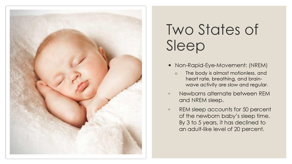 Rem sleep in infants 2025